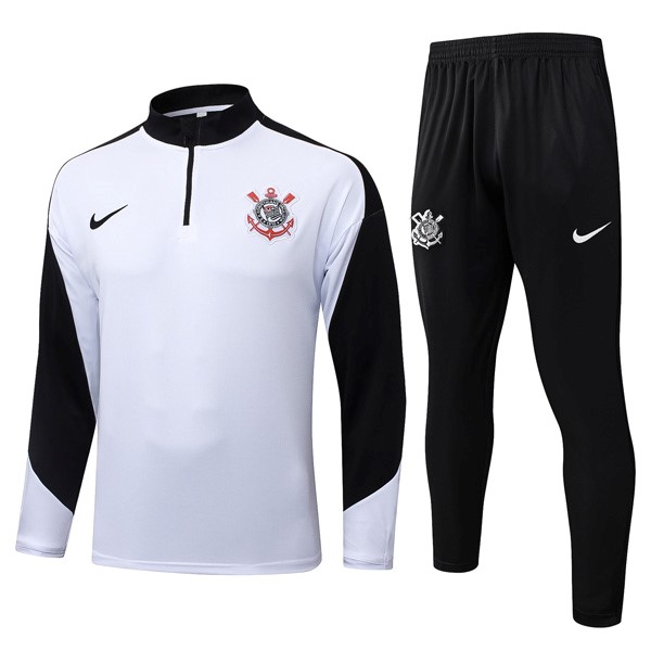 Sudadera De Training Corinthians 2025/26 Blanco 5